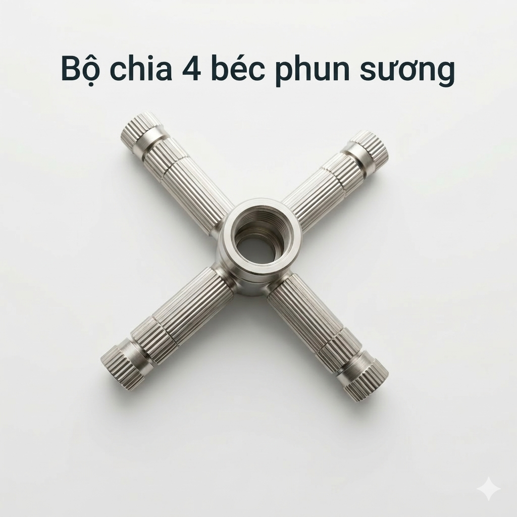 Đầu chia 4 béc phun sương