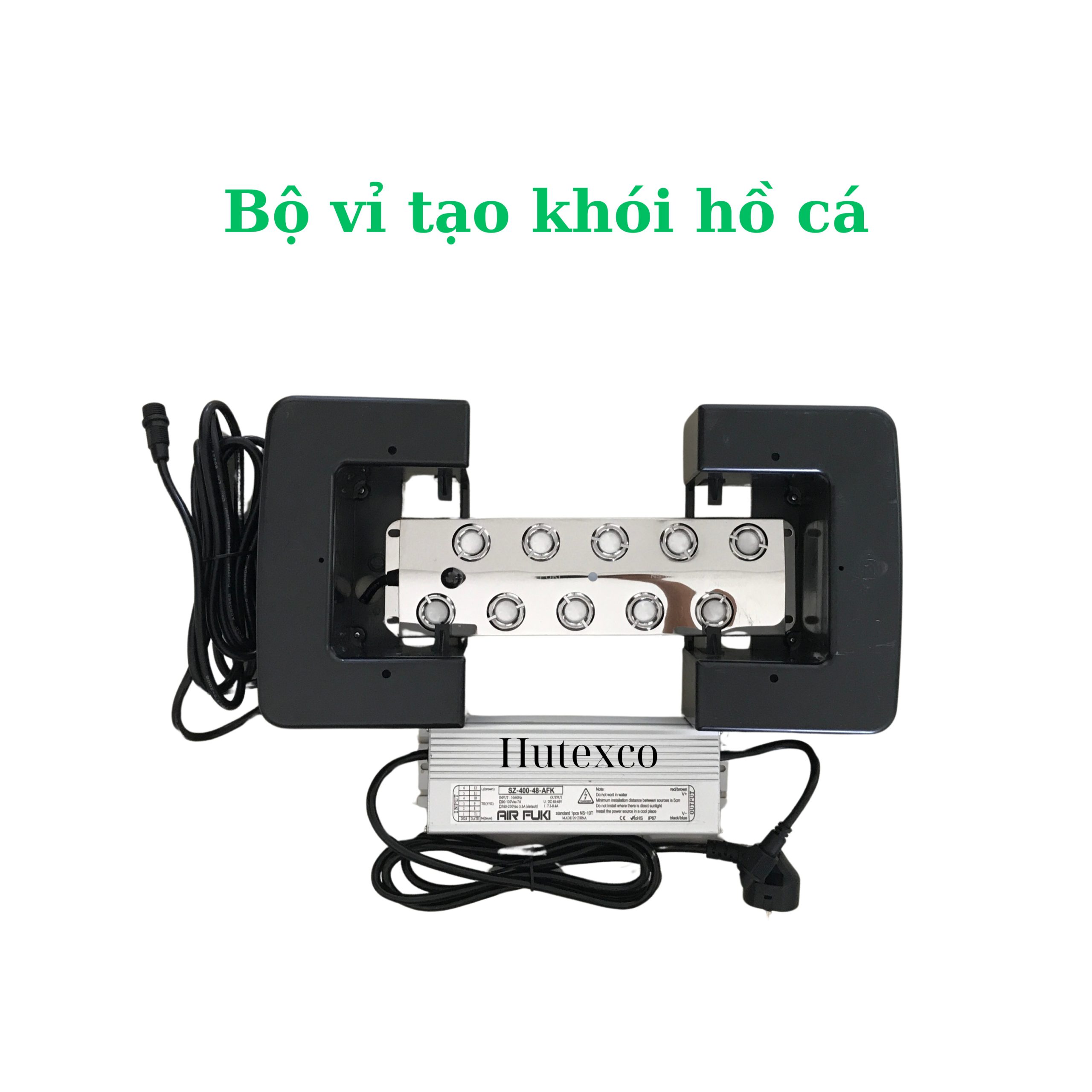 thiết bị phun sương tạo khói hồ cá